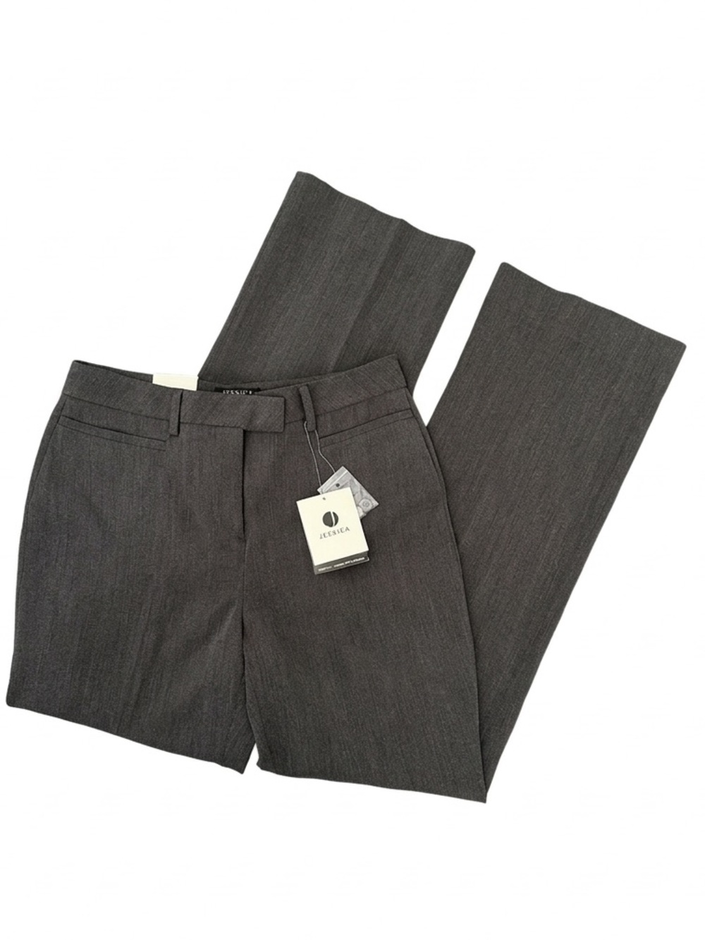 NWT Dream Fit Body Shaper Women’s Dress Pants Charcoal Grey Size 8